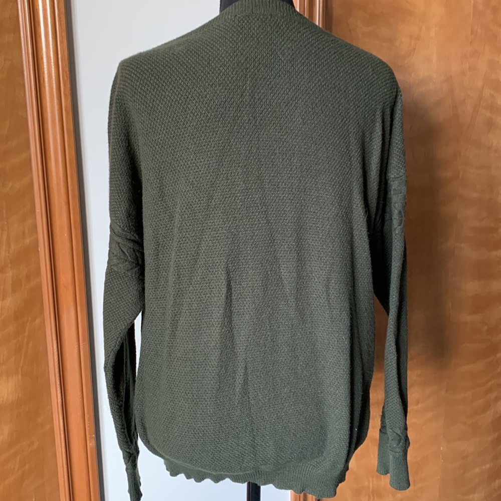 Olive Fall Sweater - Picture 4 of 4